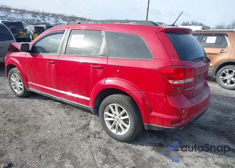 2017 Dodge Journey Sxt Awd z USA, uszkodzony, nr VIN 3C4PDDBG2HT577762